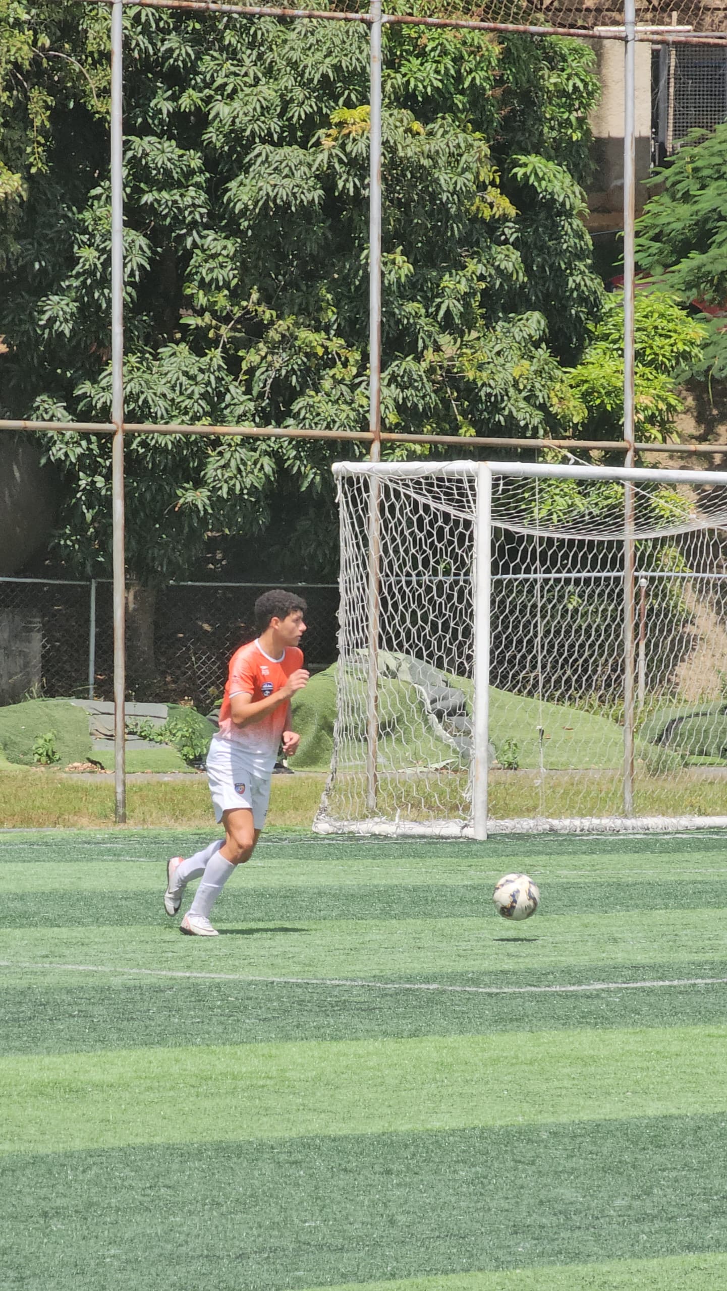 Ricardo Ortiz en una jugada